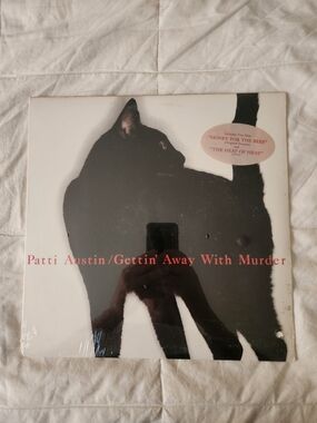 Patti Austin - Gettin' Away With Murder (Black Cat Cover) SEALED MINT CONDITION